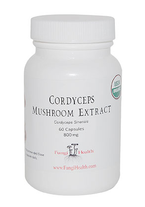 Cordyceps Mushroom Extract - 60 Capsules
