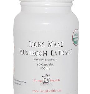 Lions Mane Medicinal Mushroom Extract - 60 Capsules