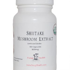 Shiitake Mushroom Extract - 60 Capsules